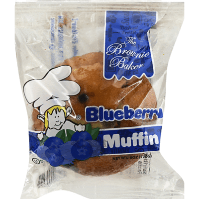 Brownie Baker Blueberry Muffin