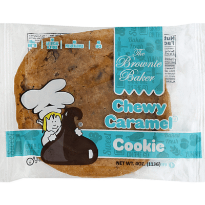 Brownie Baker Cookie, Chewy Caramel