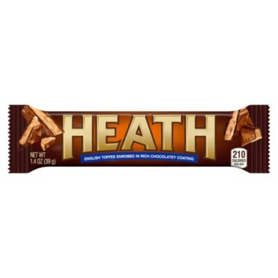 Heath Milk Chocolate English Toffee Candy, Individually Wrapped, 1.4 Oz, Bar