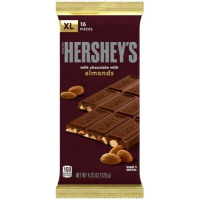 Hershey’s Milk Chocolate With Almonds Candy Bar Xl