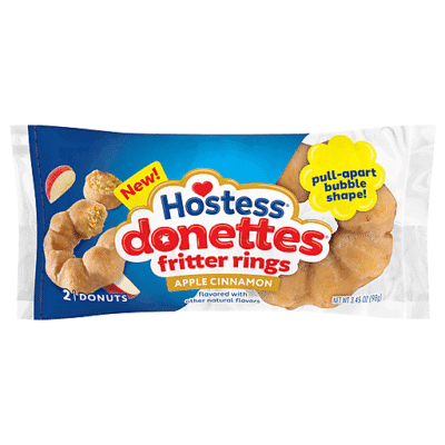Hostess Fritter Rings Apple Cinnamon Donettes