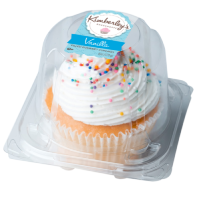 Kimberley’s Bakeshoppe Vanilla Filled Gourmet Cupcakes, 6 Ounce