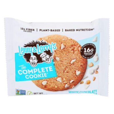 Lenny & Larry’s Complete Cookie White Chocolate Macadamia Cookies 113Gm