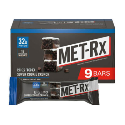 MET-Rx Big 100 Super Cookie Crunch Meal Replacement Bar