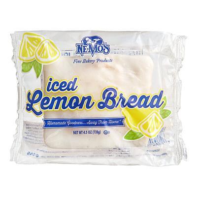 Ne-Mo’s Bakery Individually Wrapped Iced Lemon Cake Bread 4.5 Oz. – 12/Case