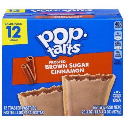 Pop-Tarts Toaster Pastries, Frosted Brown Sugar Cinnamon, 20.3 Ounce