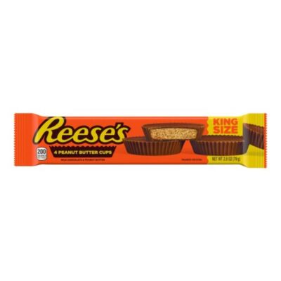 Reese’s Milk Chocolate King Size Peanut Butter Cups, Candy Pack