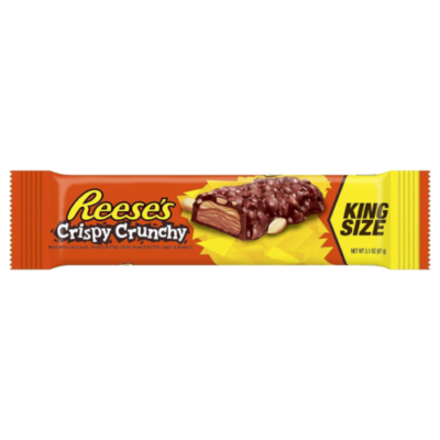 Reese’s Peanut Butter Candy Bar Crispy Crunchy Bars, King Size