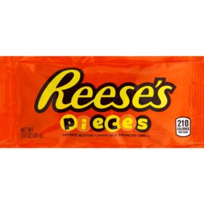 Reese’s Pieces Peanut Butter In A Crunchy Shell, Candy Bag, 1.53 Oz