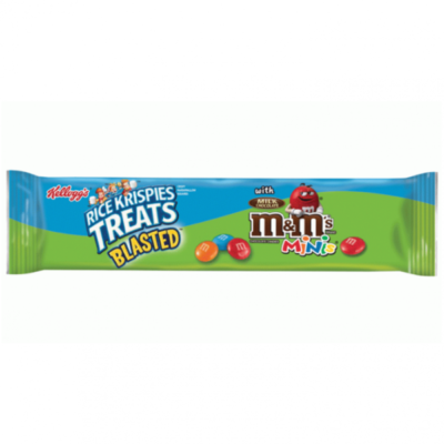 Rice Krispies Treats Marshmallow Snack Bar, M&M’s Minis 2.1 Oz