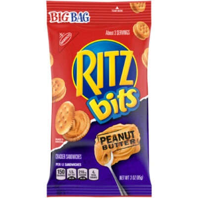 Ritz Bits Cracker Sandwiches, Peanut Butter, Big Bag