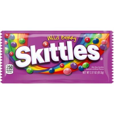 Skittles Dove Candies, Wild Berry, Bite Size – 2.17 Ounce