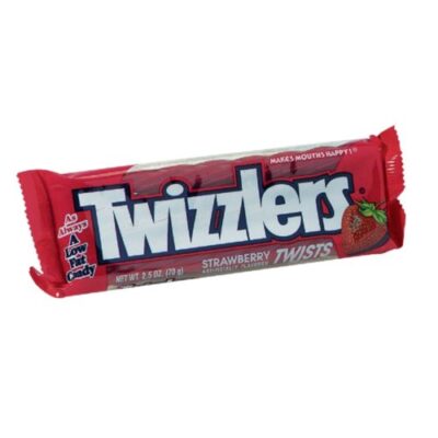 Twizzlers Strawberry Twists Candy, 2.5 Ounce Individual Pack